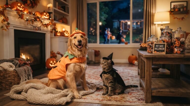 Halloween pet safety
