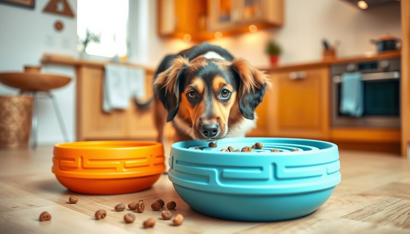 slow feeder bowl for fast eating dogs